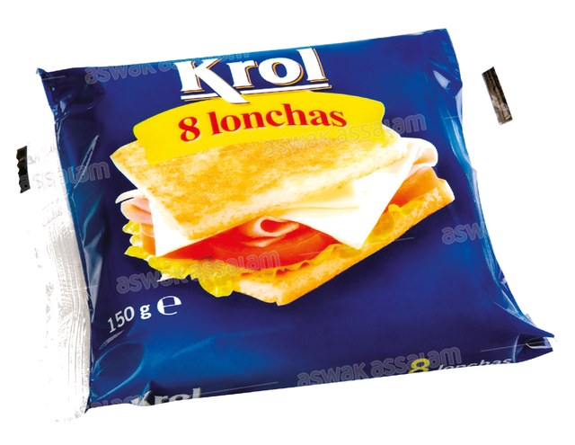 FROMAGE 8 TRANCHES POUR SANDWICH 150G KROL RENY PICOT