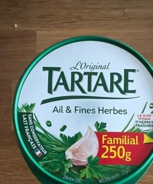 FROMAGE A TARTINER AIL & FINES HERBES 150G TARTARE