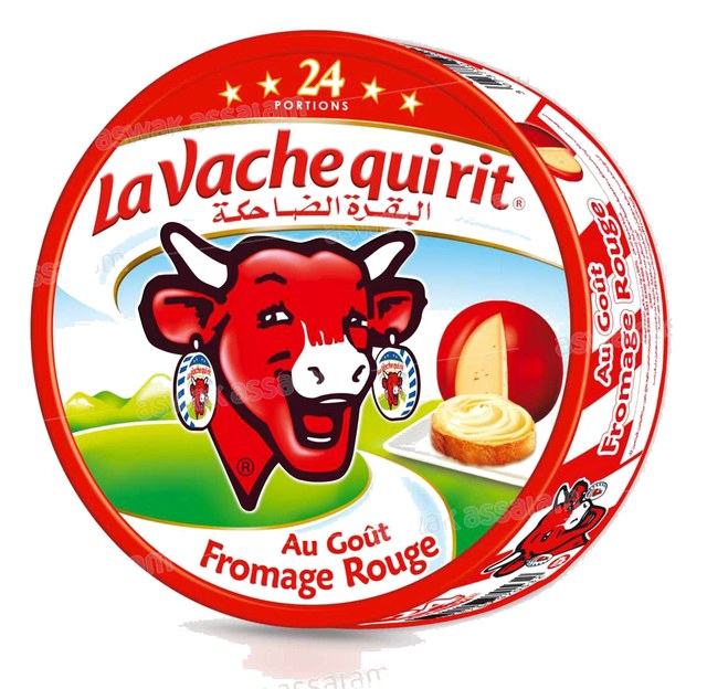 FROMAGE AU GOUT FROMAGE ROUGE 24 PORTIONS LA VACHE QUI RIT