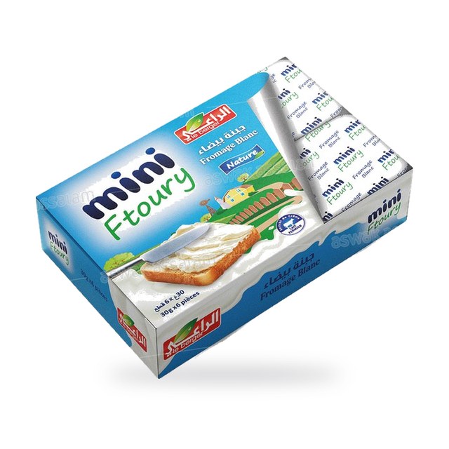 FROMAGE BLANC 6 PORTIONS MINI FTOURY LE BERGER