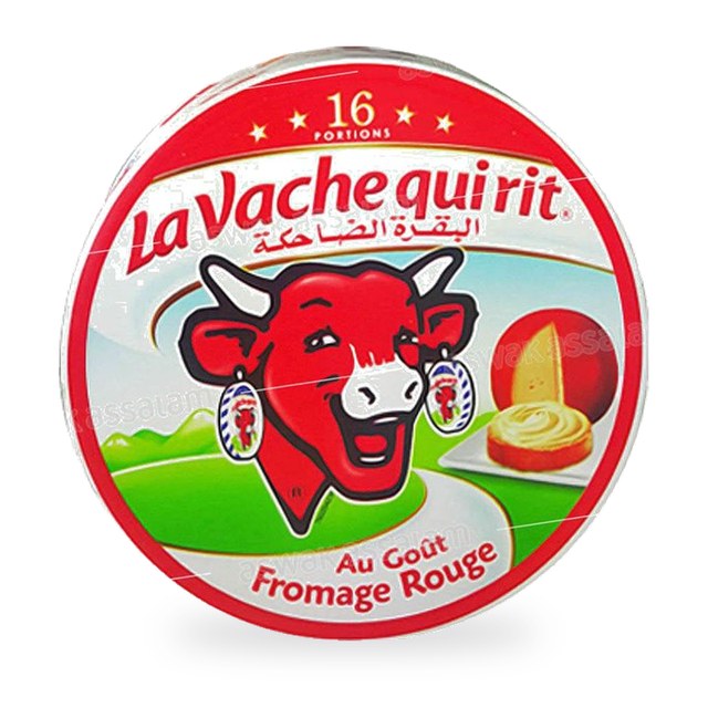FROMAGE CREME ROUGE 16 PORTIONS LA VACHE QUI RIT