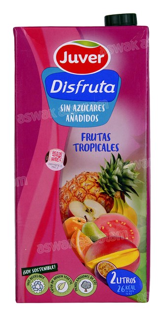 NECTAR SANS SUCRE TROPICAL 2 L DISFRUTA JUVER