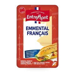 FROMAGE EMMENTAL FRANCAIS 10 TRANCHES 150G ENTREMONT