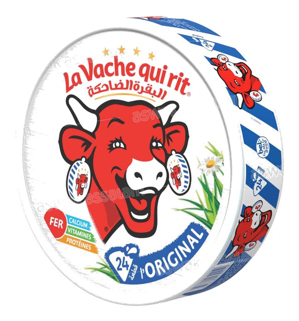 FROMAGE FONDU 24 PORTIONS LA VACHE QUI RIT