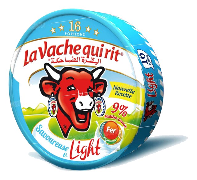 FROMAGE FONDU LIGHT 16 PORTIONS LA VACHE QUI RIT