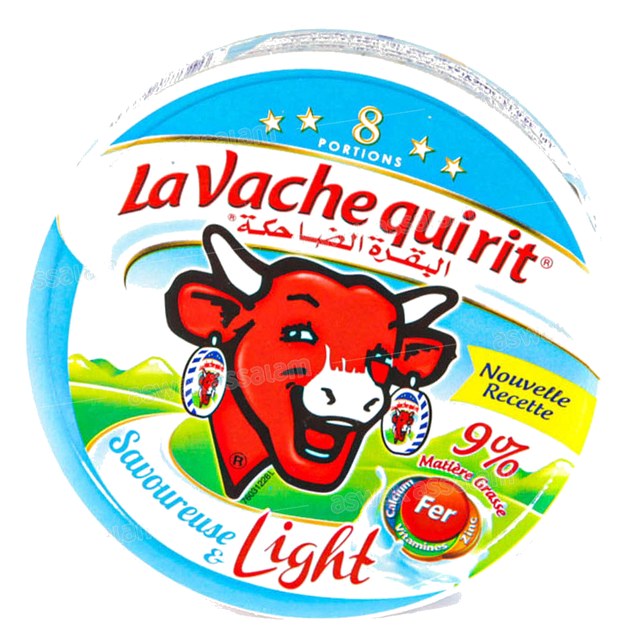 FROMAGE FONDU LIGHT 8 PORTIONS LA VACHE QUI RIT