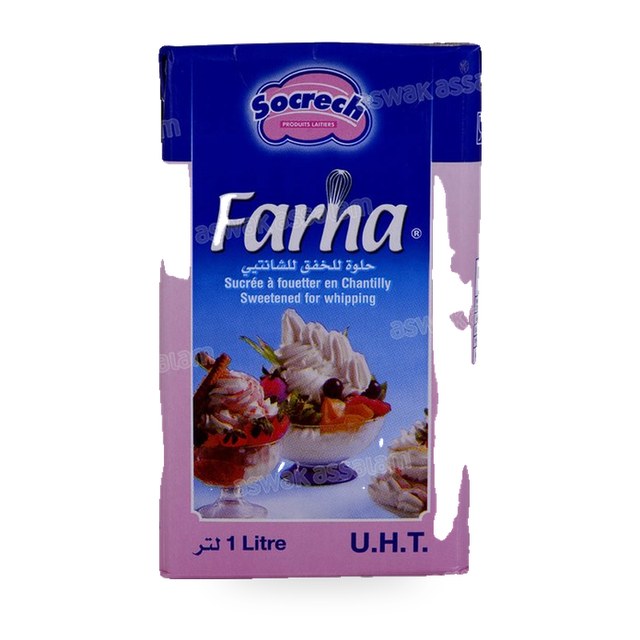 CREME LIQUIDE SUCREE  POUR CHANTILLY 1L FARHA SOCRECH