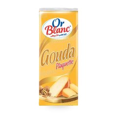 FROMAGE GOUDA PLAQUETTE 235G OR BLANC