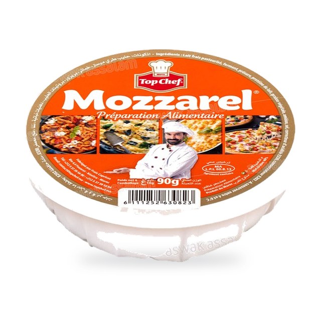 FROMAGE MOZZARELLA 90G MOZZAREL TOP CHEF