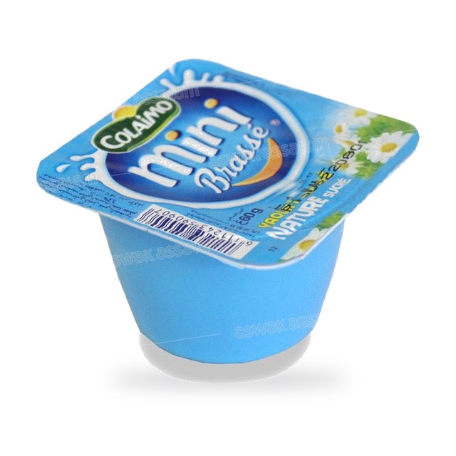 YAOURT BRASSE NATURE SUCRE 60G COLAIMO