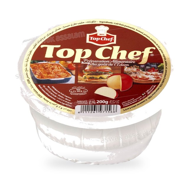 FROMAGE MOZZARELLA AU GOUT EDAM BLOC 200G TOP CHEF