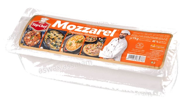 FROMAGE MOZZARELLA BLOC 1KG MOZZAREL TOP CHEF