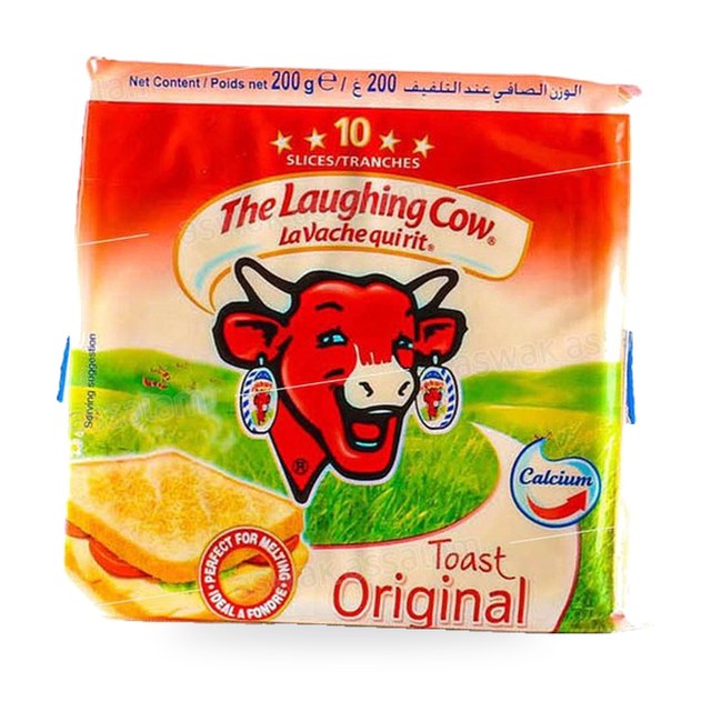 FROMAGE TOAST SLICE *10 ORIGINAL LA VACHE QUI RIT
