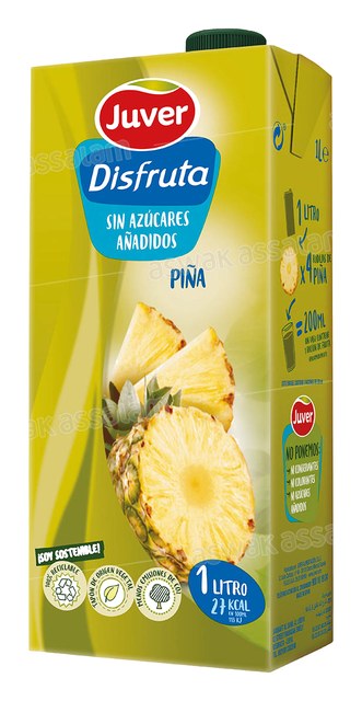 NECTAR ANANAS SANS SUCRE 1L JUVER DISFRUTA