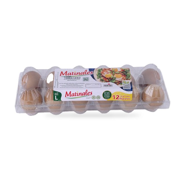 OEUF CALIBRE 63/73G BOITE DE 12 MATINALE
