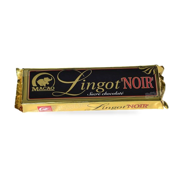 LINGOT NOIR SUCRE CHOCOLATE 900G MACAO