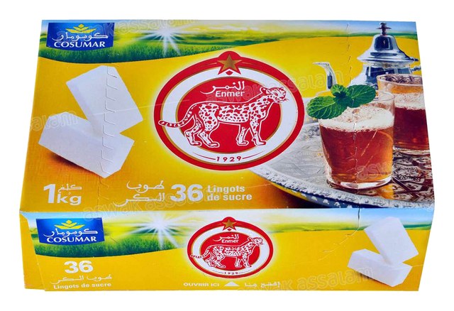 SUCRE EN LINGOTS ENMER 1KG COSUMAR