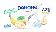 Yaourt Assil Banane 8*110 g Pack Danone