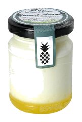 YAOURT BRASSE BIO SUR LIT D’ANANAS 125G LA FERME DE BOUSKOU