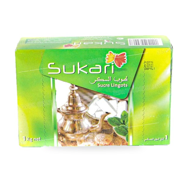 SUCRE LINGOTS 1KG SUKARI