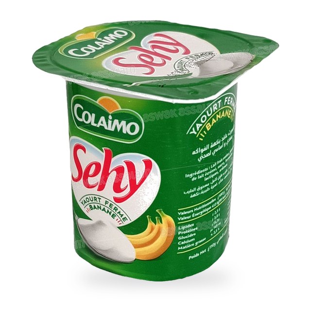 YAOURT FERME BANANE SEHY 110G COLAIMO