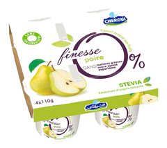 YAOURT FINES POIRE 4*110G CHERGUI