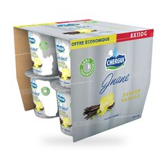 YAOURT JNANE VANILLE 8*110G PACK CHERGUI