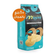 Semoule fine blé dur 5Kg – MOONY