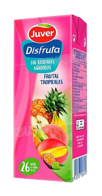 NECTAR TROPICAL SANS SUCRE 200ML DISFRUTA JUVER