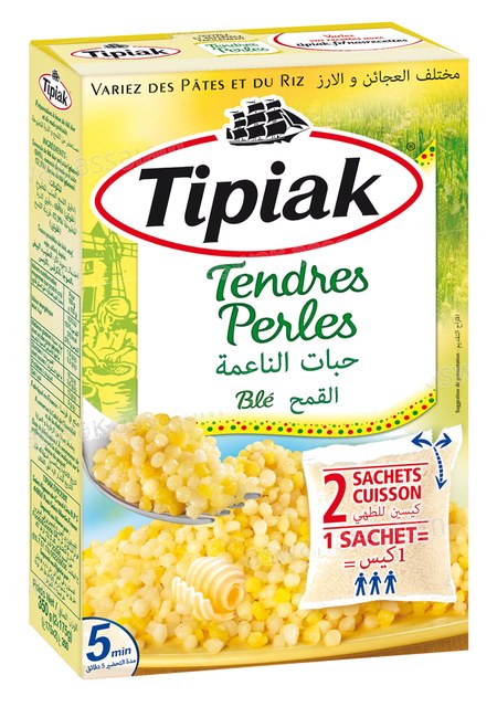 BLE TENDRES PERLES BOITE 2 SACHETS*175G TIPIAK