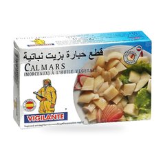 CALAMARS A L’HUILE VEGETALE 115G VIGILANTE