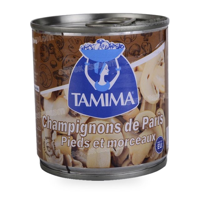 CHAMPIGNONS DE PARIS PIEDS ET MORCEAUX 195G TAMIMA