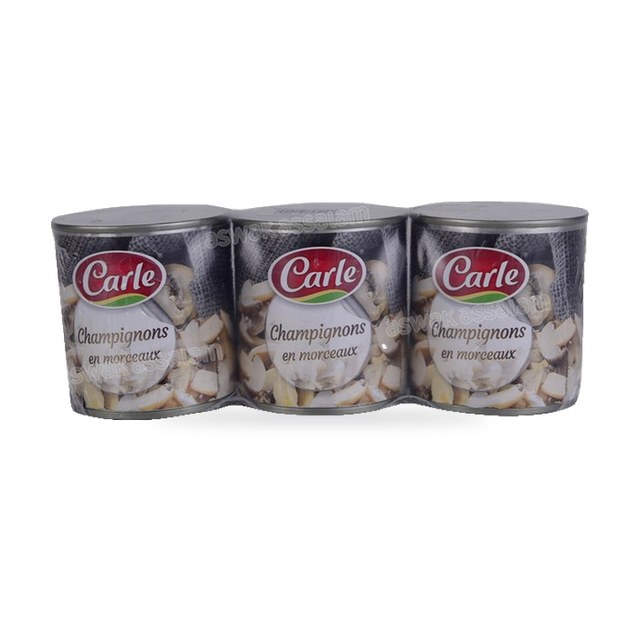 CHAMPIGNONS EN MORCEAUX 3*200G CARLE