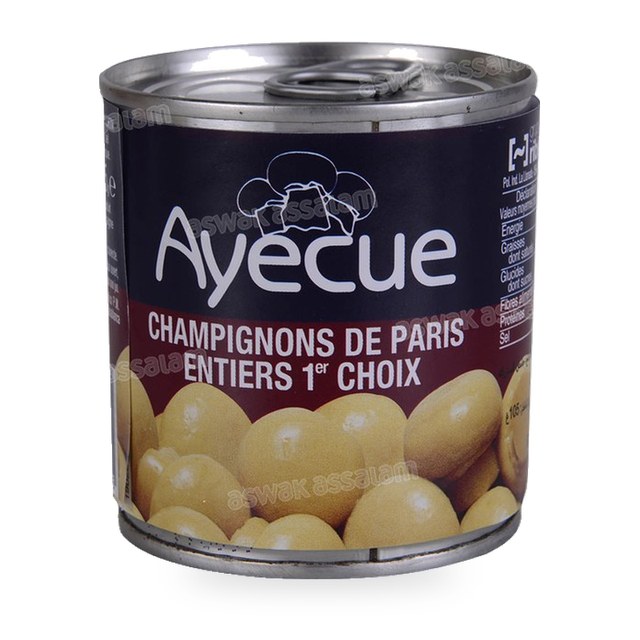 CHAMPIGNONS ENTIERS 185G AYECUE