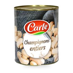 CHAMPIGNONS ENTIERS 850G CARLE