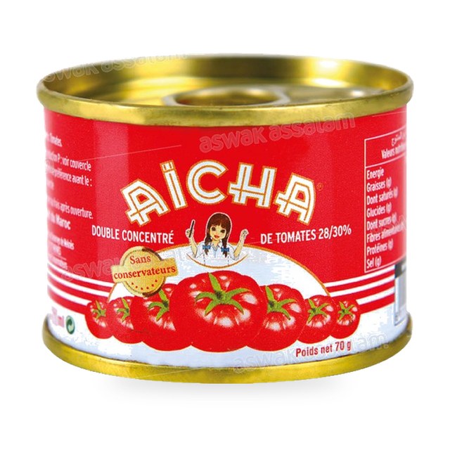 CONCENTRE DE TOMATE 70G AICHA