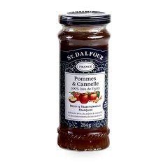 CONFITURE POMME ET CANNELLE SANS SUCRE 284G ST DALFOUR