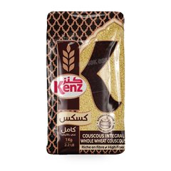 COUSCOUS INTEGRAL BLE COMPLET RICHE EN FIBRES 1KG KENZ