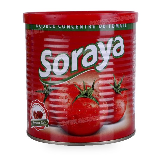DOUBLE CONCENTRE DE TOMATE 800G SORAYA