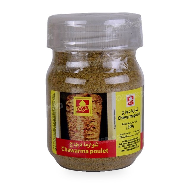 EPICES CHAWARMA POULET 100G GAYA