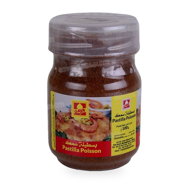 EPICES PASTILLA POISSON 100G GAYA