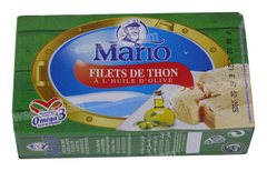 FILET DE THON A LHUILE DOLIVE 125G MARIO
