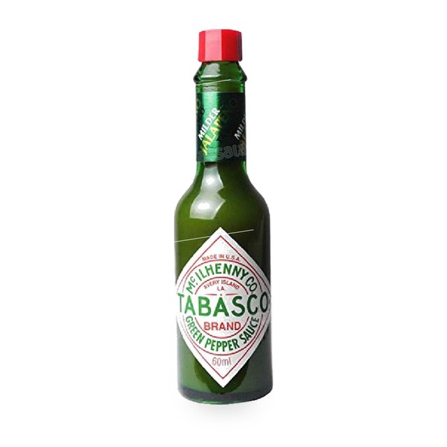 GREEN PEPPER SAUCE 60ML TABASCO