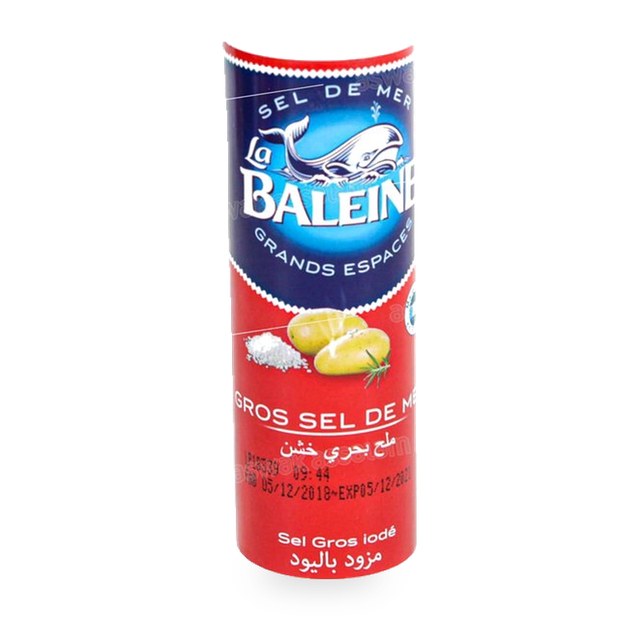GROS SEL DE MER 250G LA BALEINE