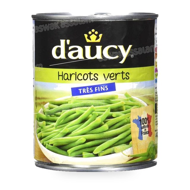 HARICOTS VERTS 400G D’AUCY