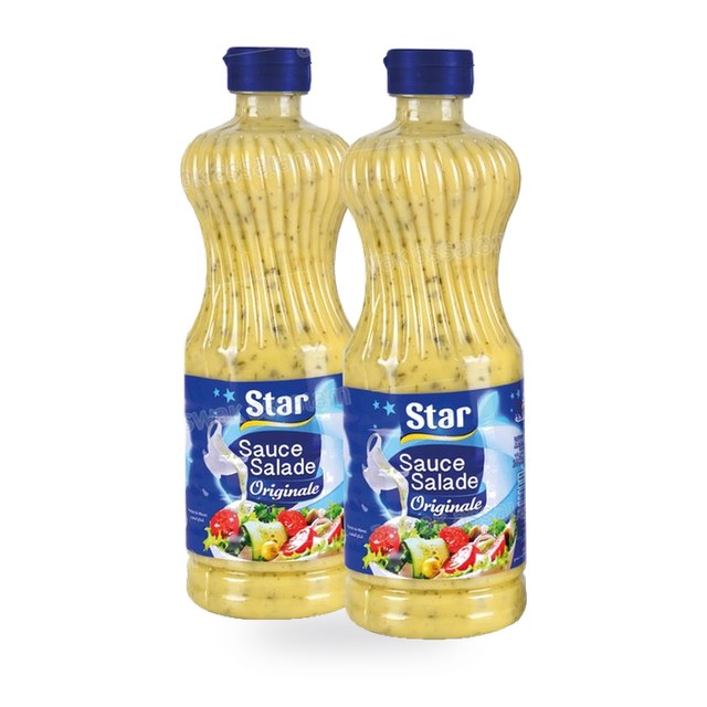 LOT DE 2 SAUCES SALADES 20CL STAR (-50% SUR LE 2EME)