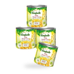 LOT DE 4 BOITES DE MAIS 150G BONDUELLE (3 ACHETES = 1 GRATUIT)
