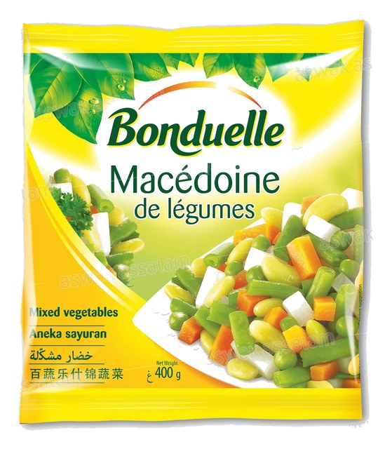MACEDOINE DE LEGUMES 400G BONDUELLE