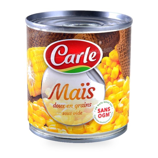 MAIS DOUX EN GRAINS SANS OGM SOUS VIDE 340G CARLE