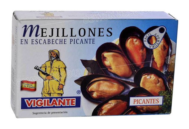 MOULES A L’ESCABECHE PIQUANTE 115G VIGILANTE